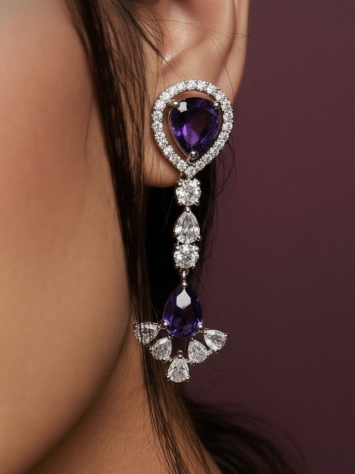 Antaara Diamond Necklace with Earings set