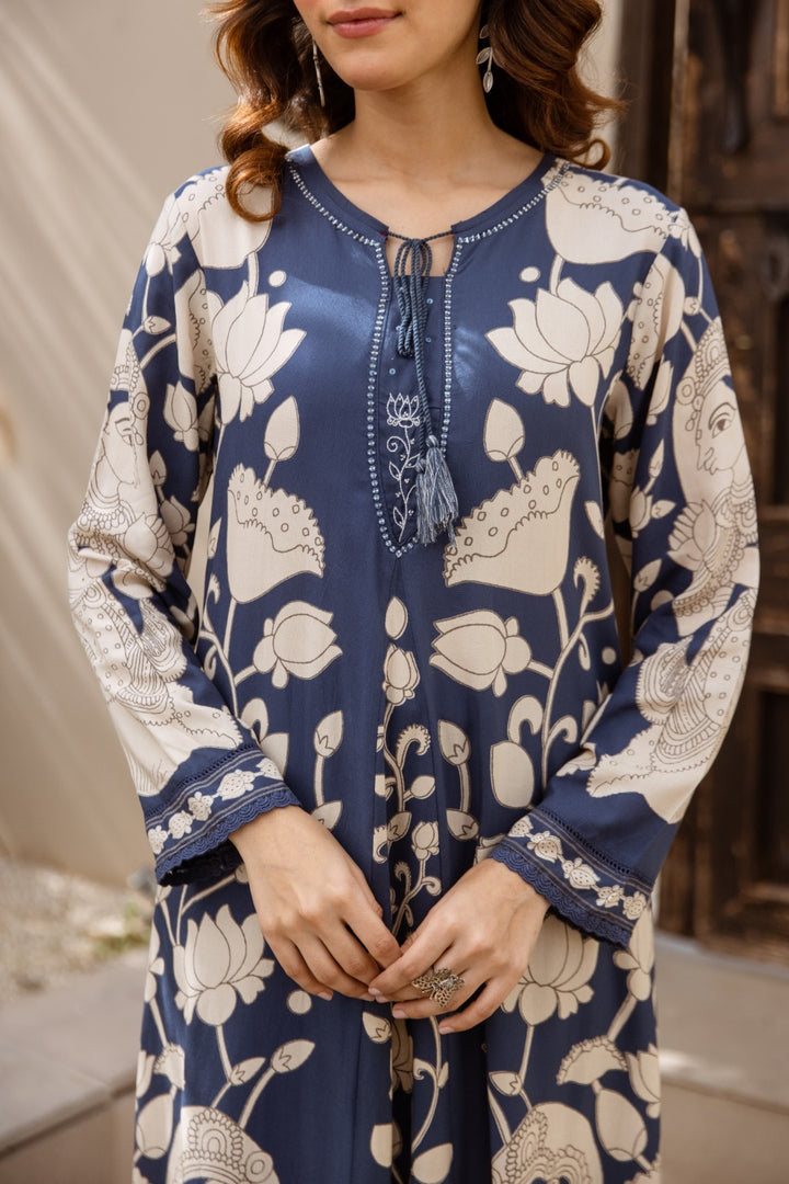 Karen dodger printed kurta pant set