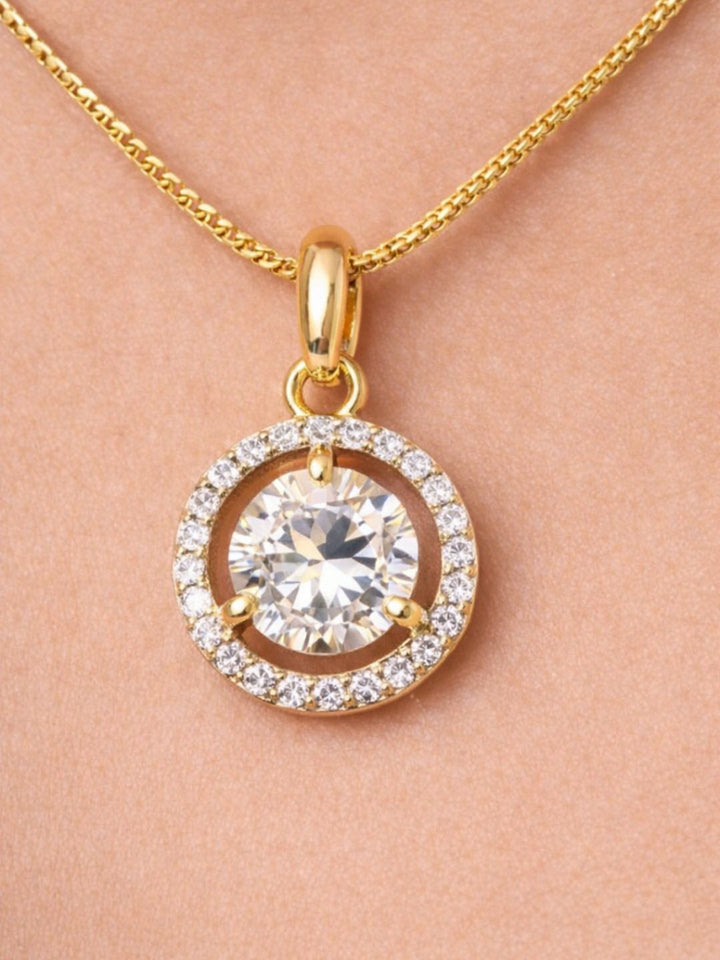 Alankrita Diamond earing & pendant stud