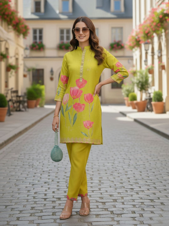 Palash Cadmium Premium Co-ord Set