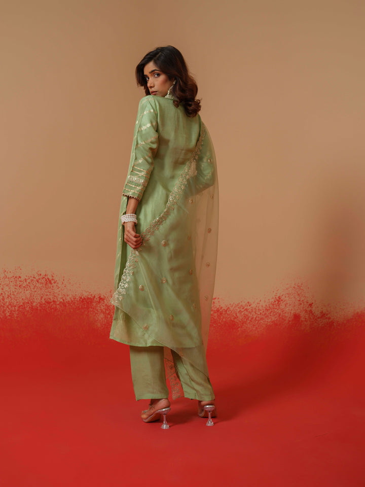 Palash Minty Full Work Suit Set