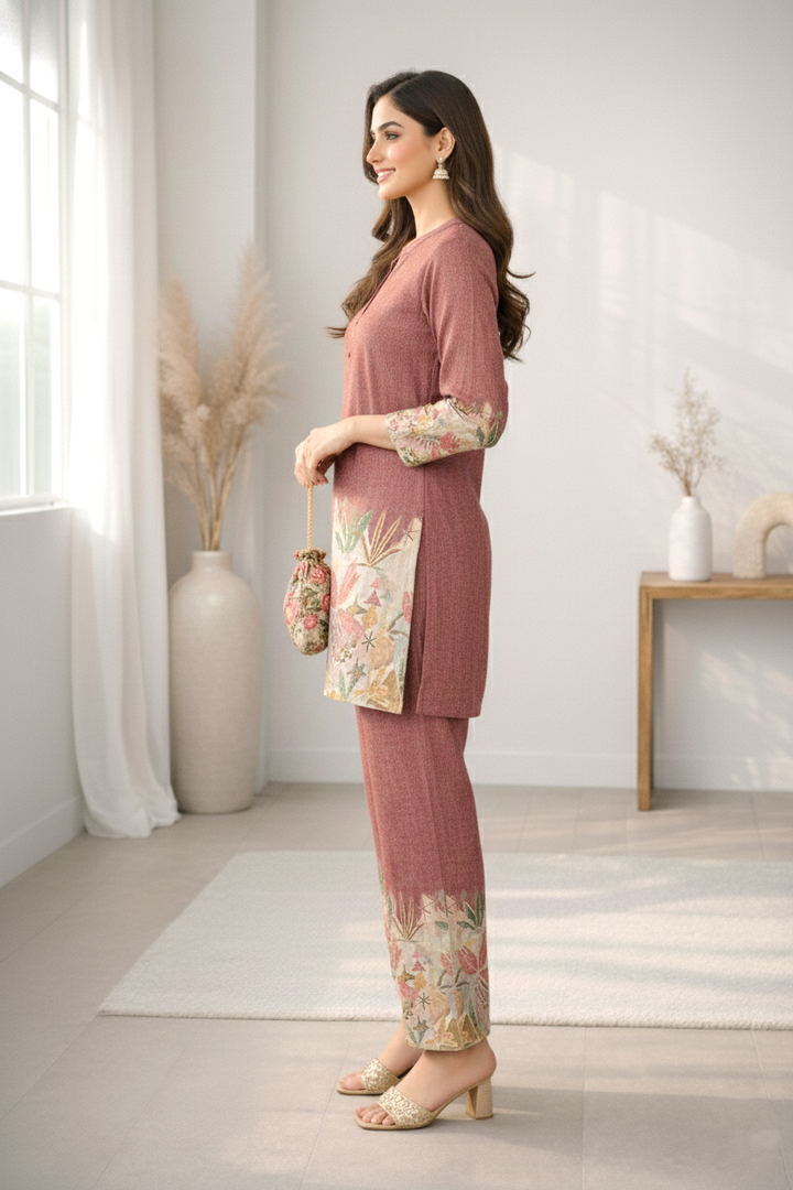 Reet Clay Printed Co-ord Set