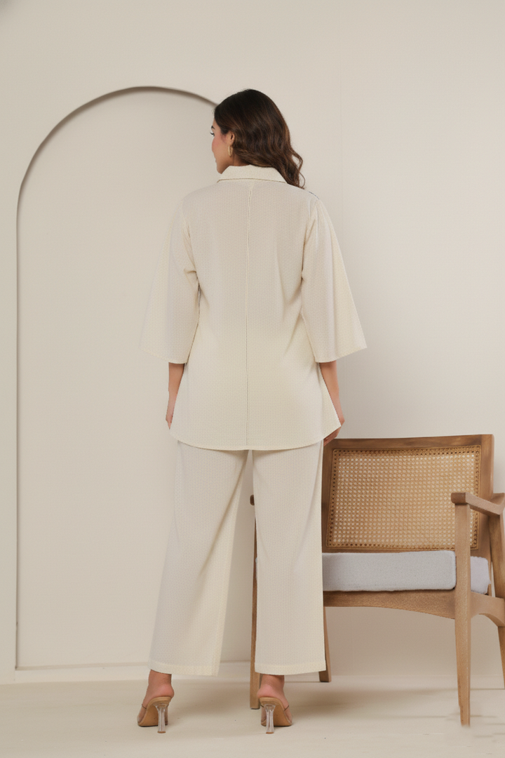 Bipasha Azure Cotton Co-ord Set