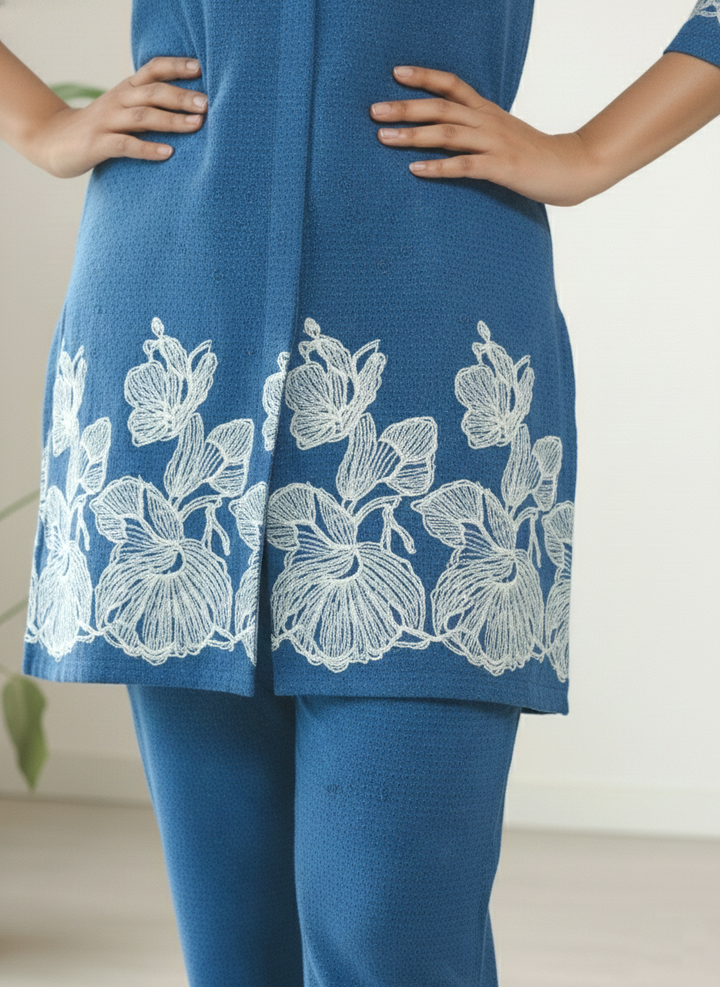 Reet Nile Embroidered Co-ord Set