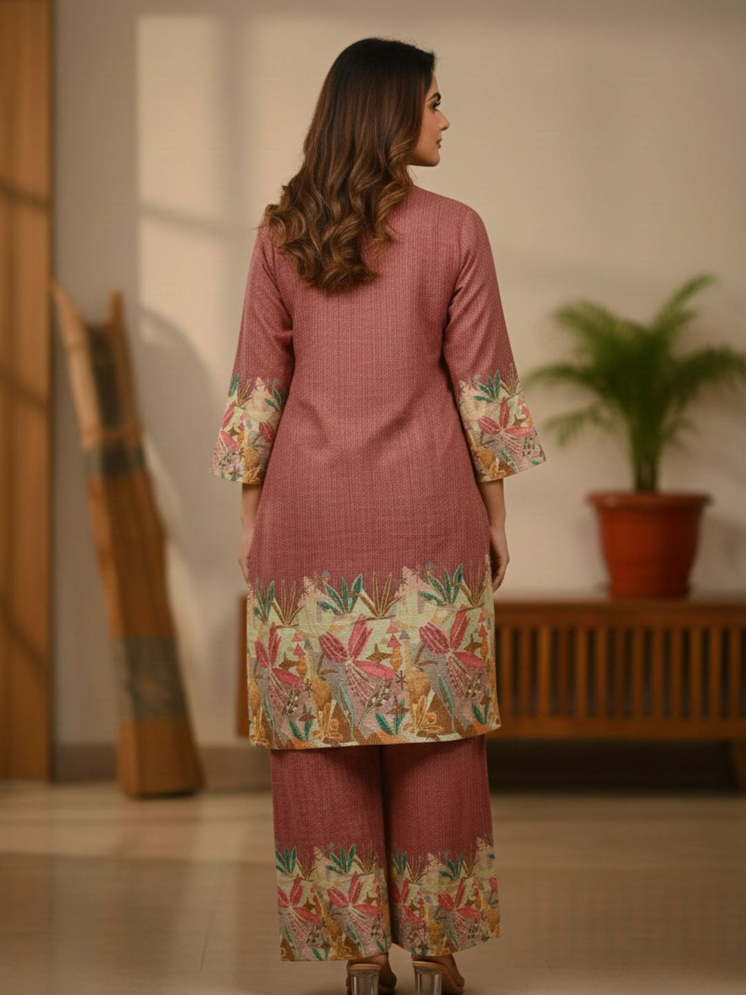 Reet Clay Printed Co-ord Set