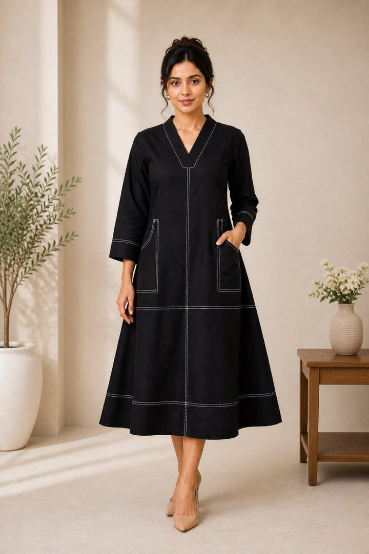Akshara pitch cotton dress