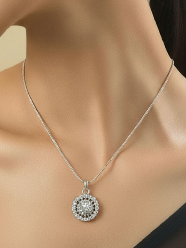 ANTAARA SUN DIAMOND EARINGS AND PENDANT SET