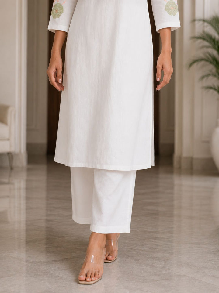 Sahiba Angel Embroidery Kurta Pant Set