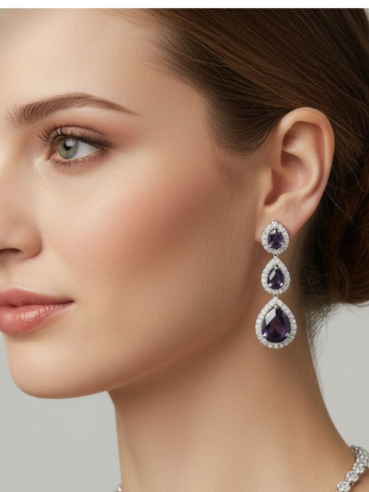 Antaara Diamond Necklace with Earings