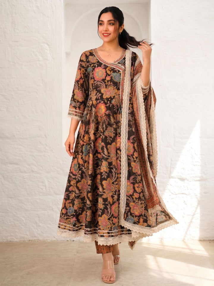 ARANYA JET PREMIUM PURE COTTON SUIT SET