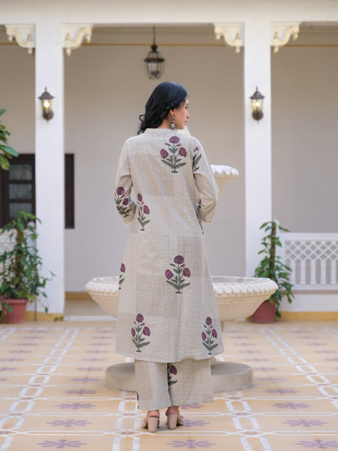 Mayri Hydren Cotton Kurta Pant Set