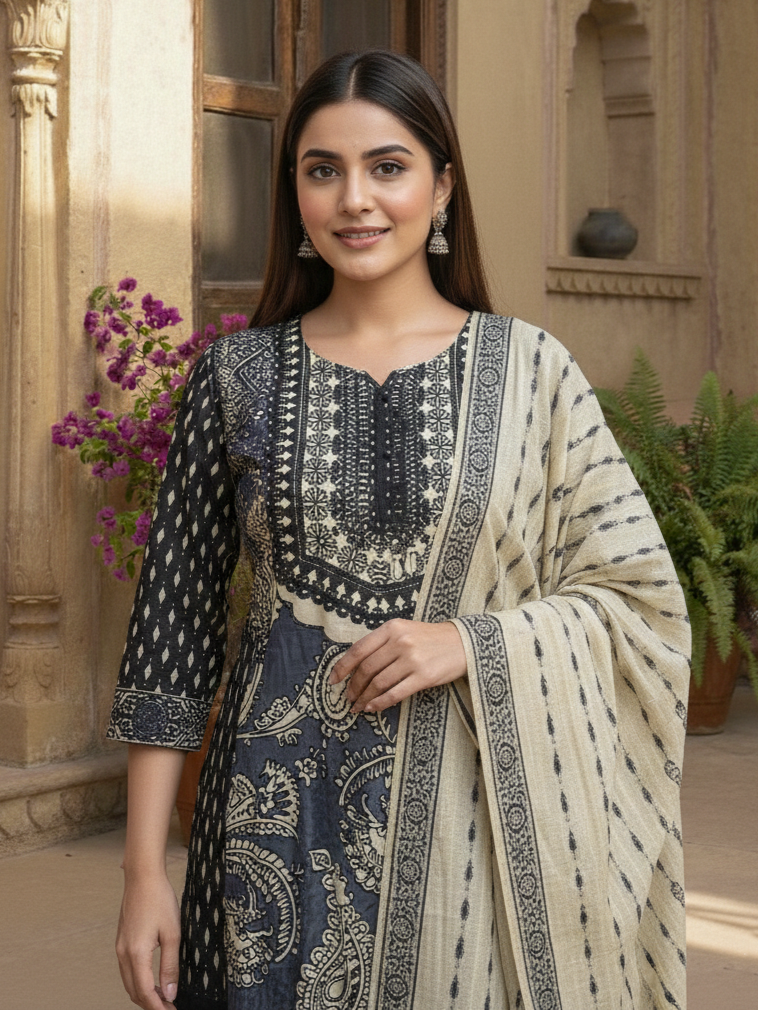 Reet Swish Printed Suit Set