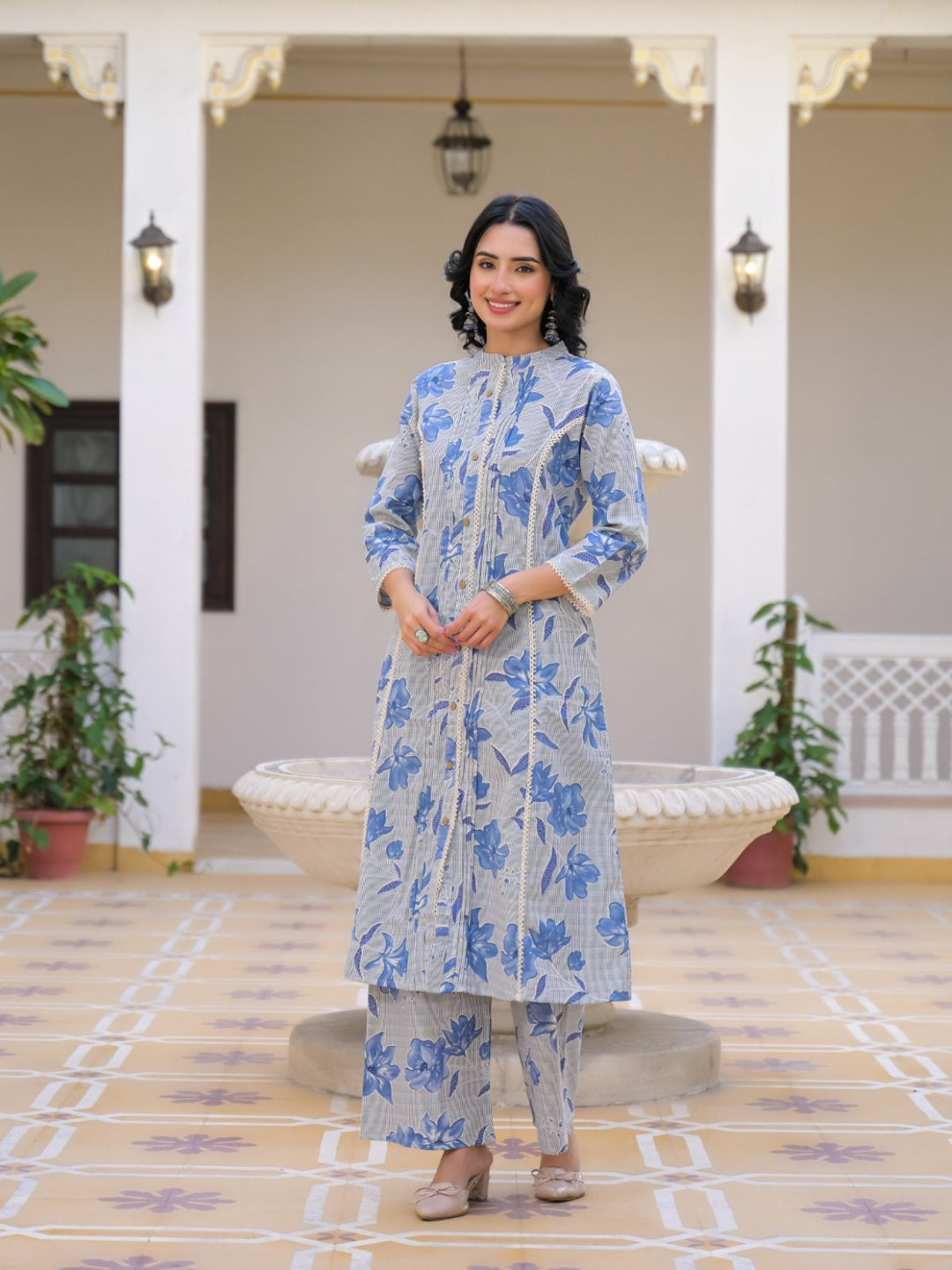 Mayri Belia Cotton Co-ord Set