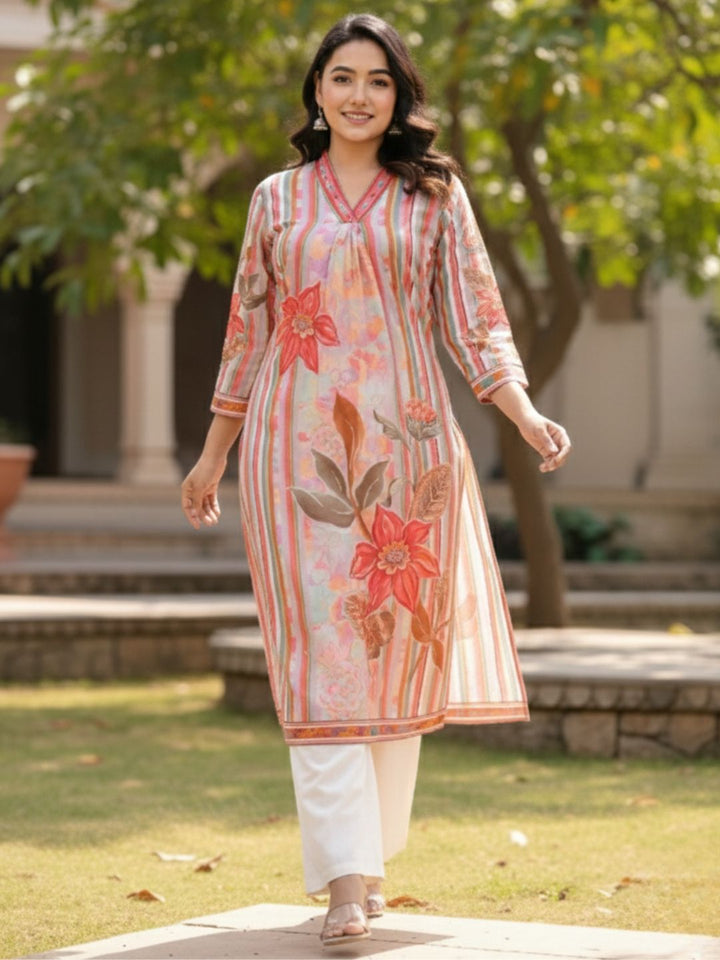 Maurya vivid cotton Kurta Pant set