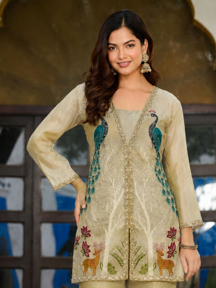 Malti Dove Work Co-ord Set