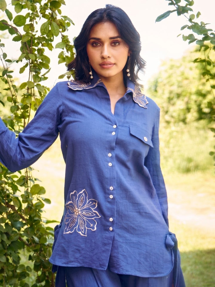Wespret persian embroidery cotton co-ord set