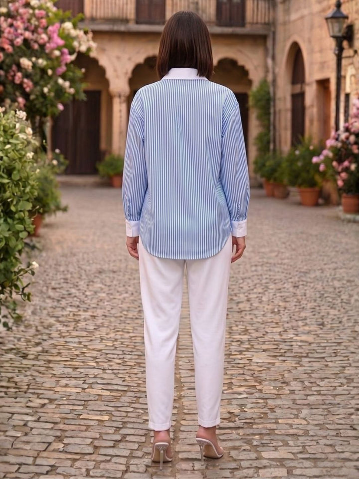 Mihika Duke Applique Shirt