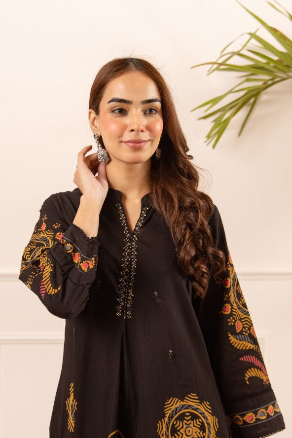 Karen ink printed kurta pant set