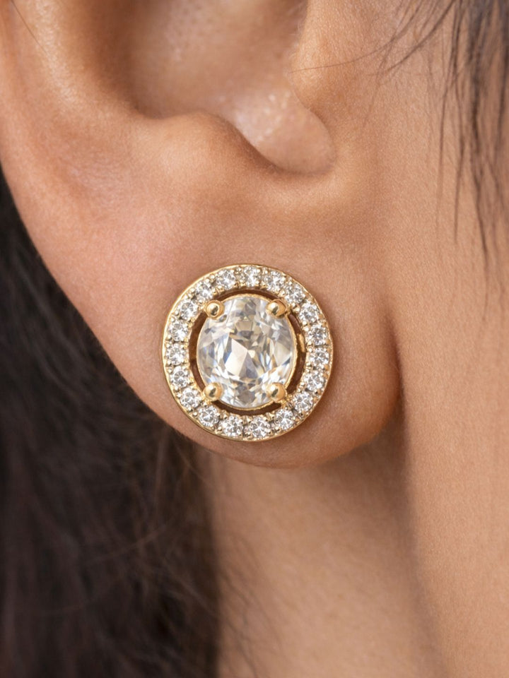 Alankrita Diamond earing & pendant stud