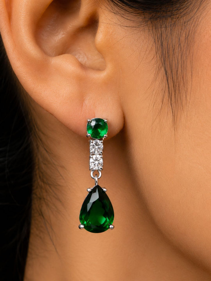 Nayra diamond necklace with earings set