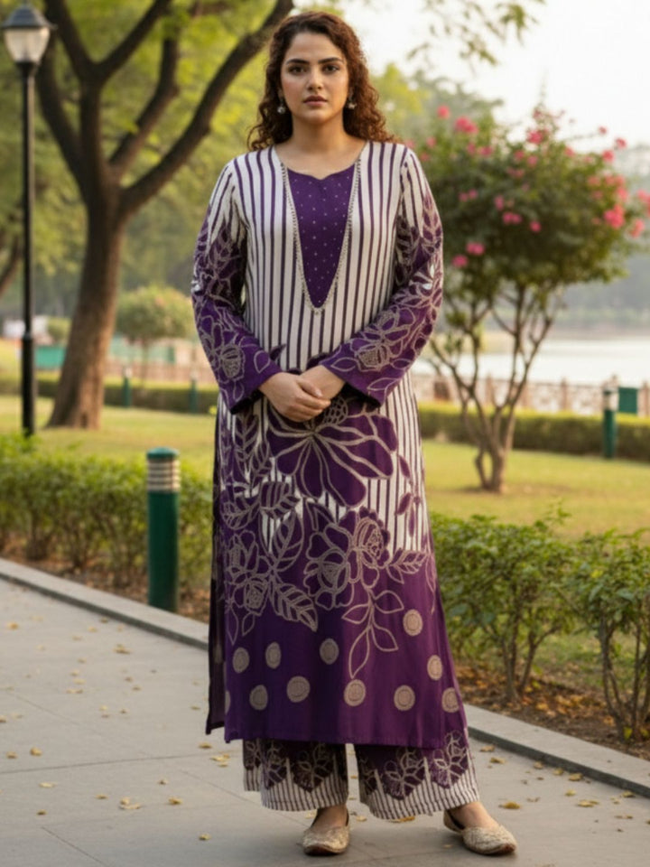Bakul Cosmos Printed Kurta Pant Set