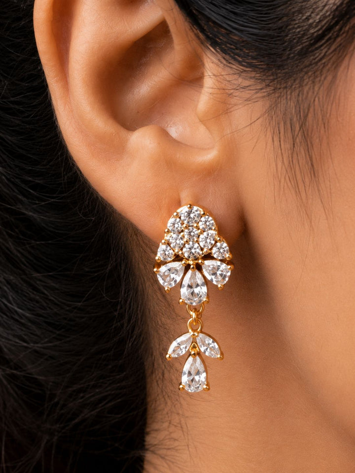 Nayra diamond Mangalsutra with earings set