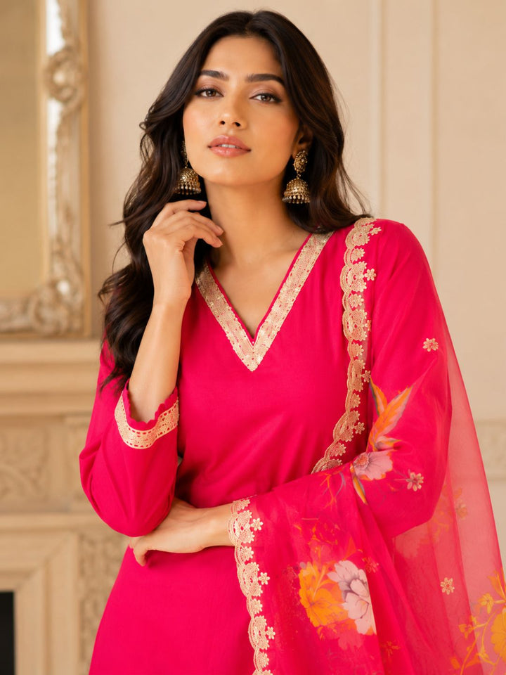 Mika Rose Suit Set