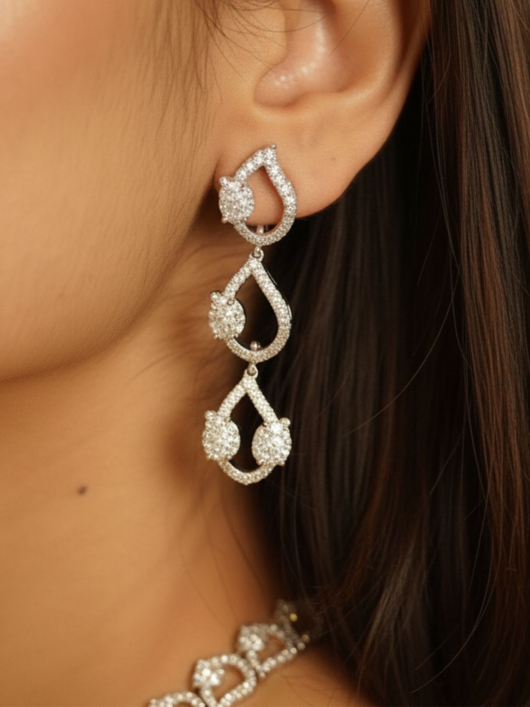 Antaara Diamond Necklace set