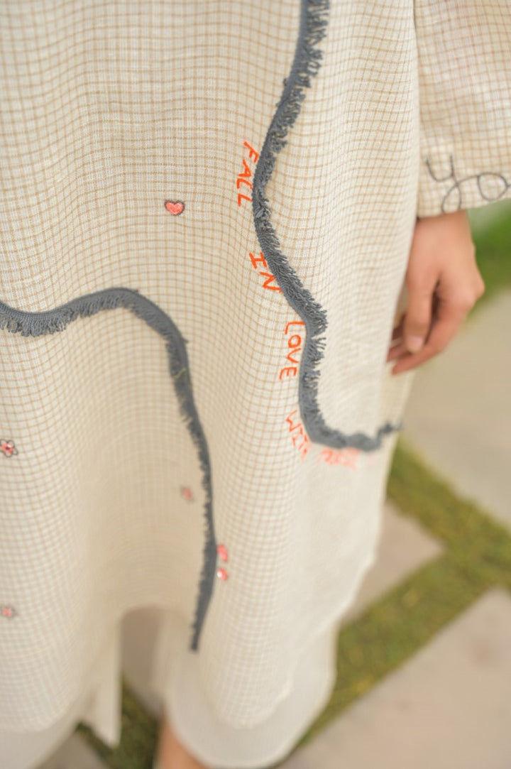 Tatva parch cotton kurta pant set