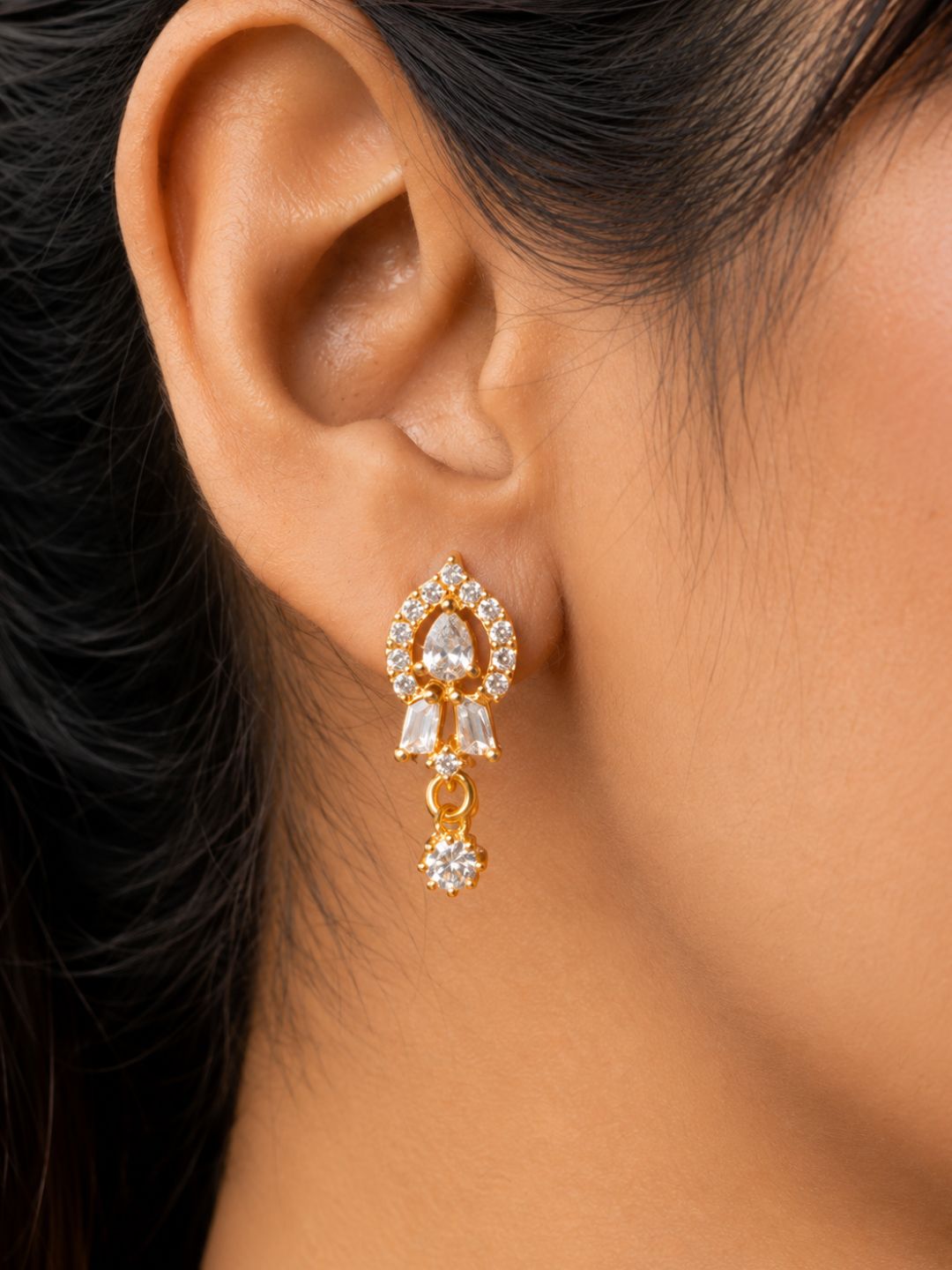 Nayra diamond Mangalsutra with earings set