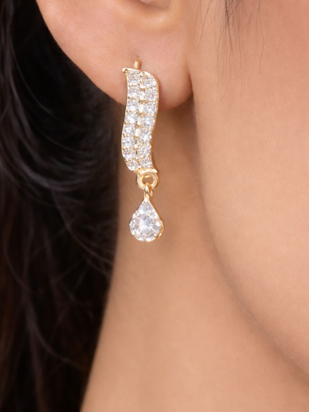 Rivaaz diamond Mangalsutra with earings set