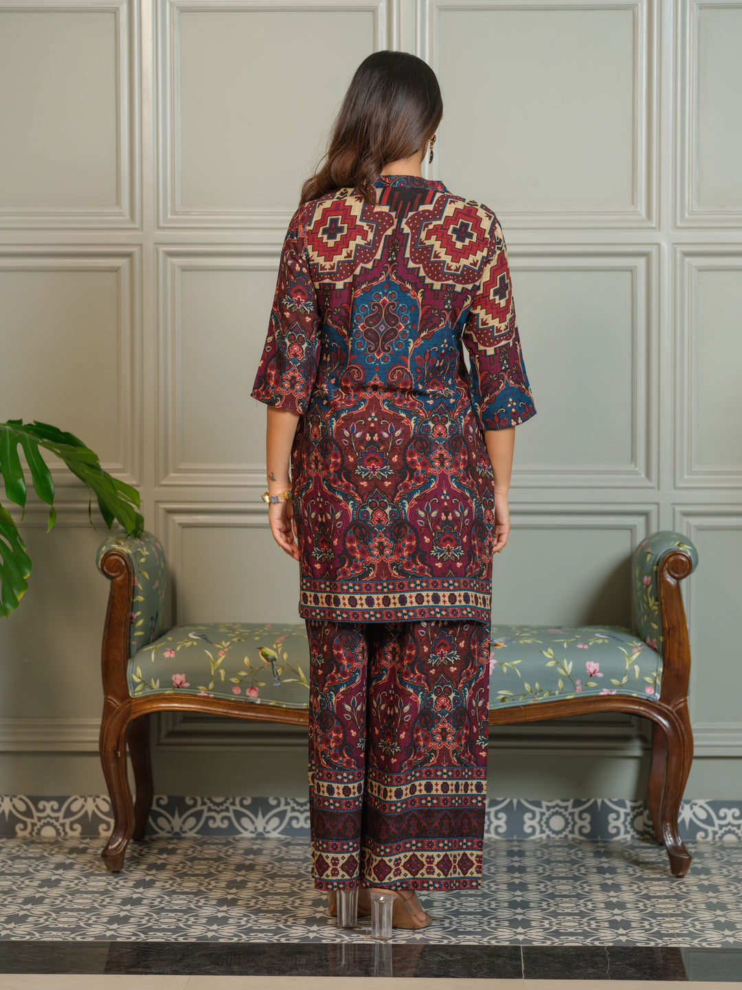 Tashvika Jay printed Co-ord set