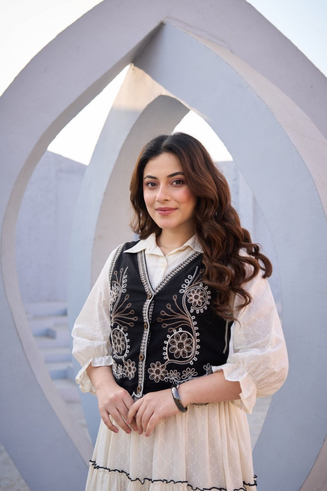 Tatva magnolia cotton jacket dress