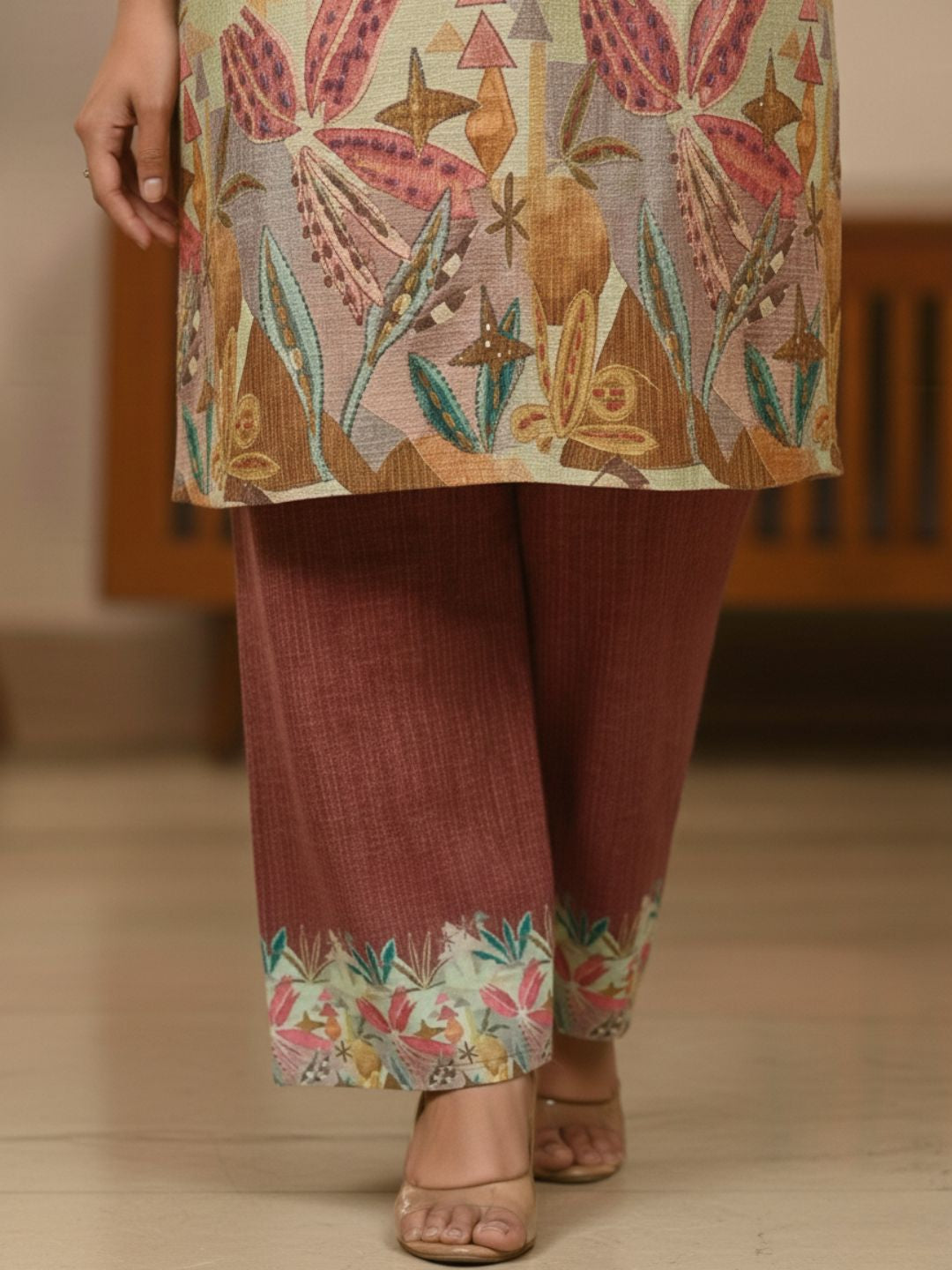 Reet Clay Printed Co-ord Set