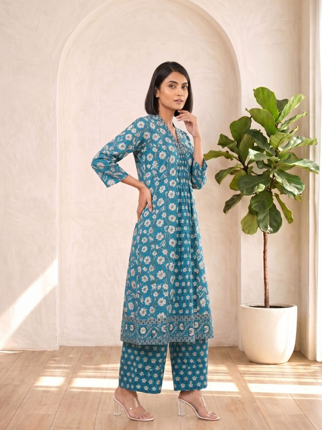 Bodhi Tiffany Pure Cotton Suit Set