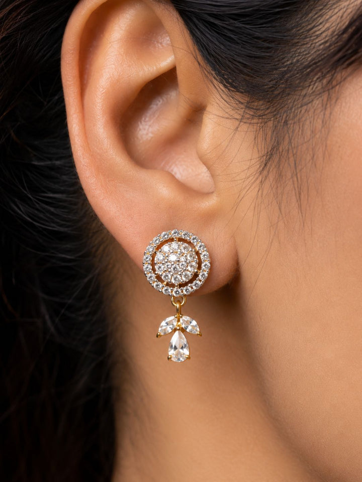 Nayra diamond Mangalsutra with earings set