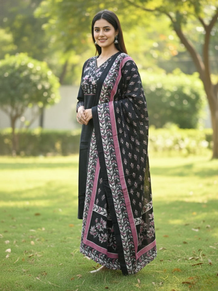 Hiya Carbon Cotton Suit Set