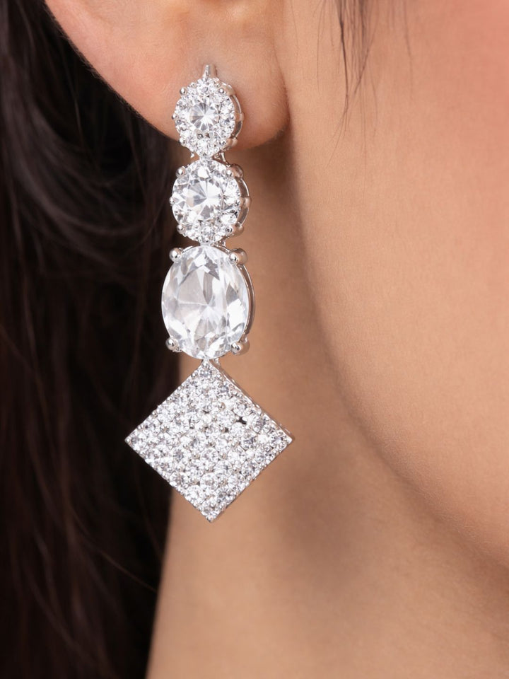 Nayra diamond necklace with earings set
