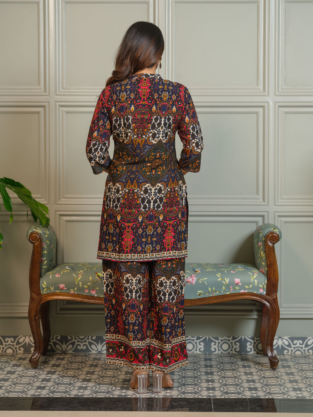 Tashvika Walnut Printed co-ord set