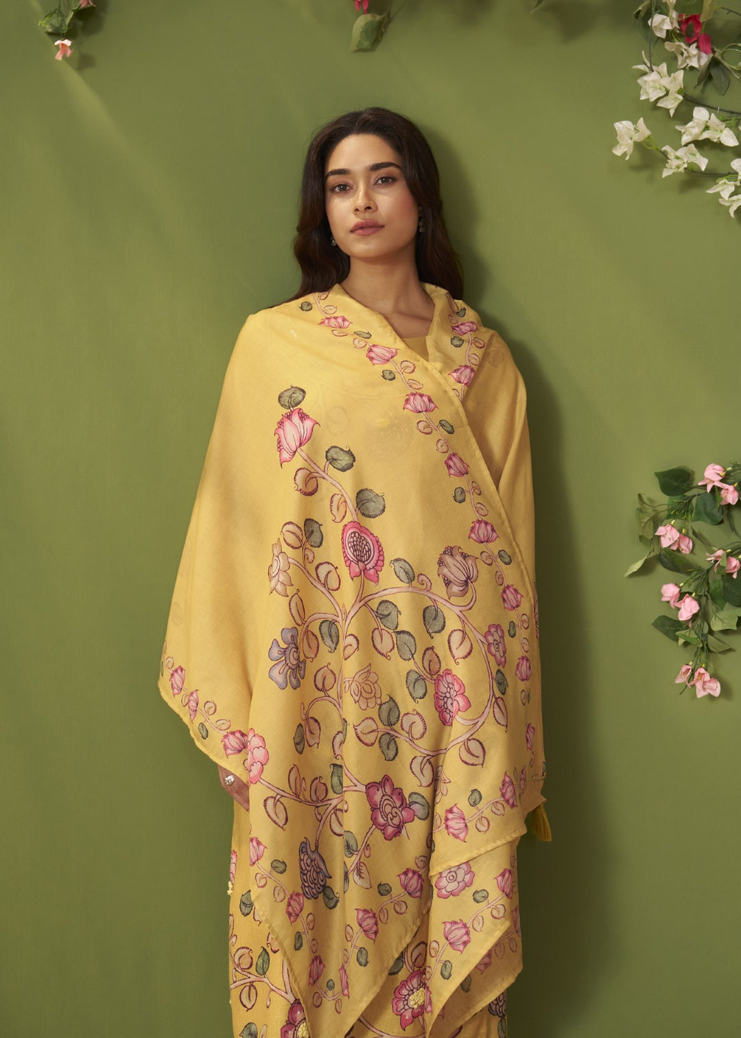 Itrh flax Cotton suit set