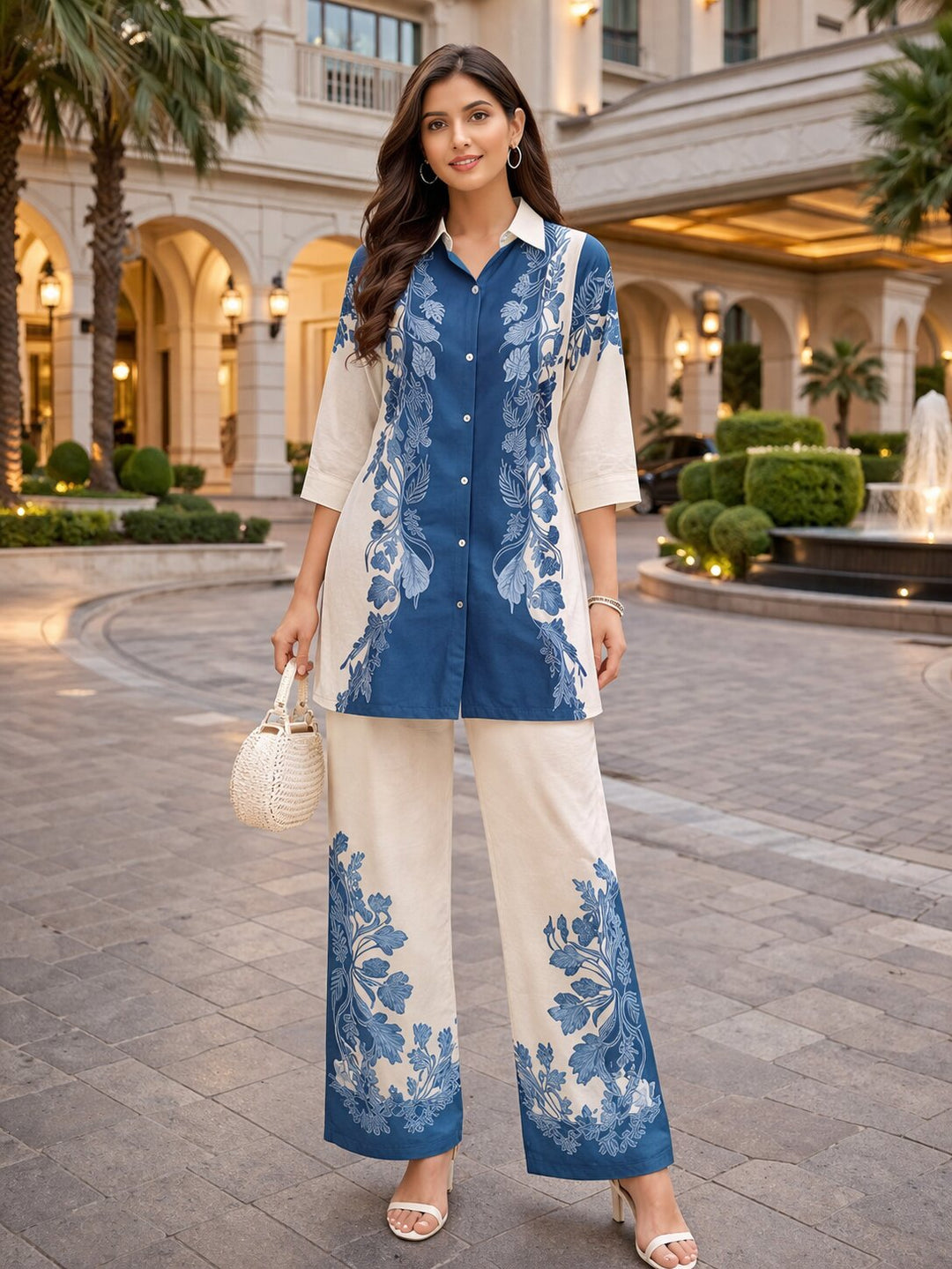 Akshara Admiral printed co-ord set