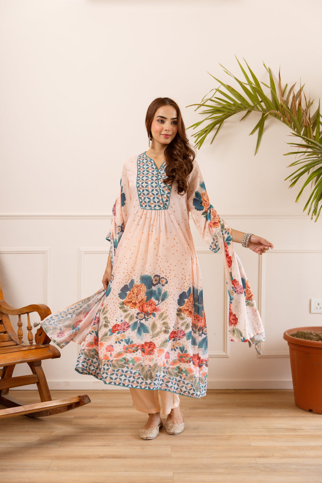 Karen titan cotton suit set