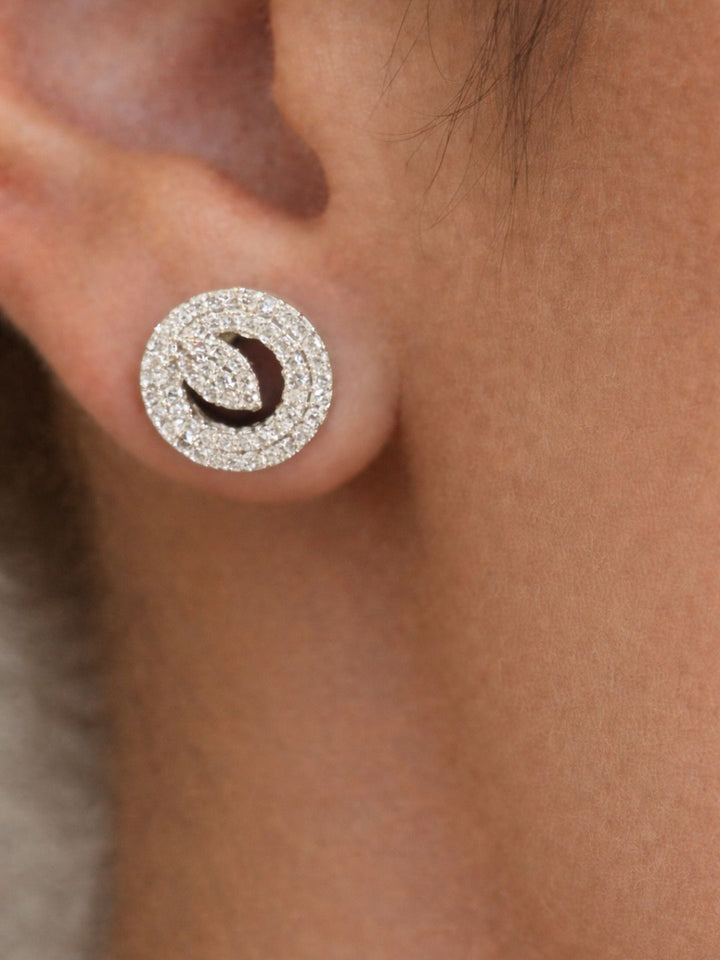 Alankrita Diamond earing & pendant stud