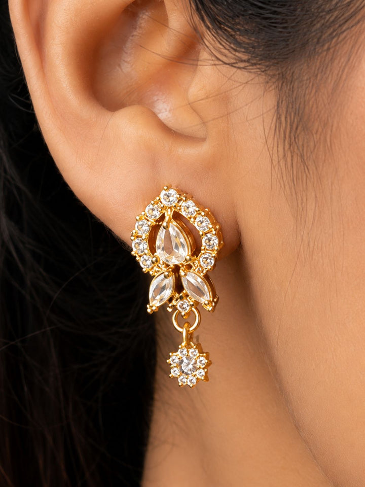 Nayra diamond Mangalsutra with earings set