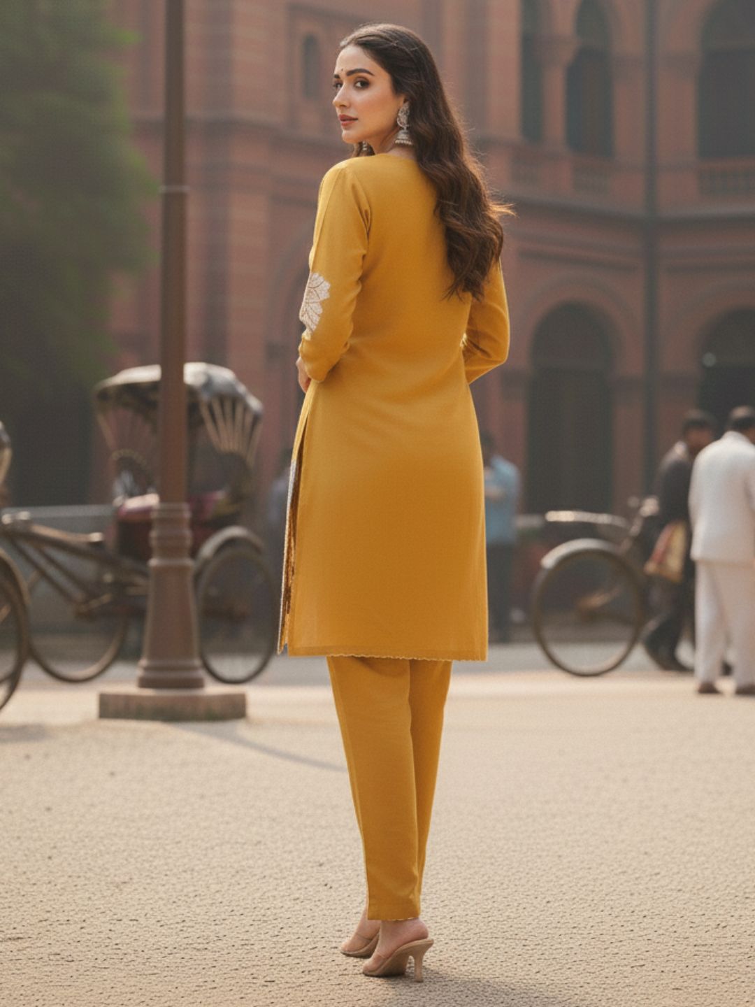 Nivedita Amber Embrodiered Co-ord Set