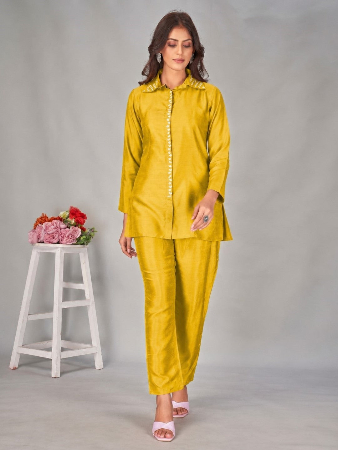 Divya Sunrise Work Co-ord Set