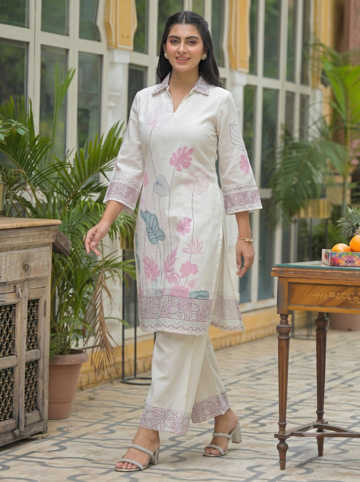Dagdai atrium cotton co-ord set
