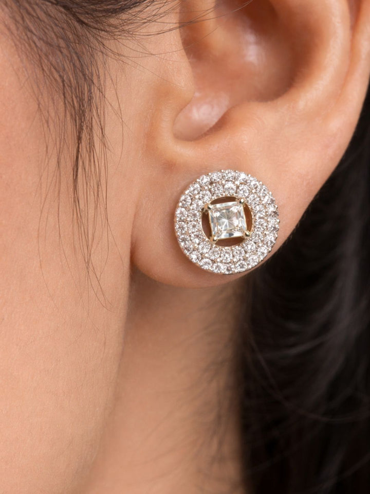 Alankrita Diamond earing & pendant stud