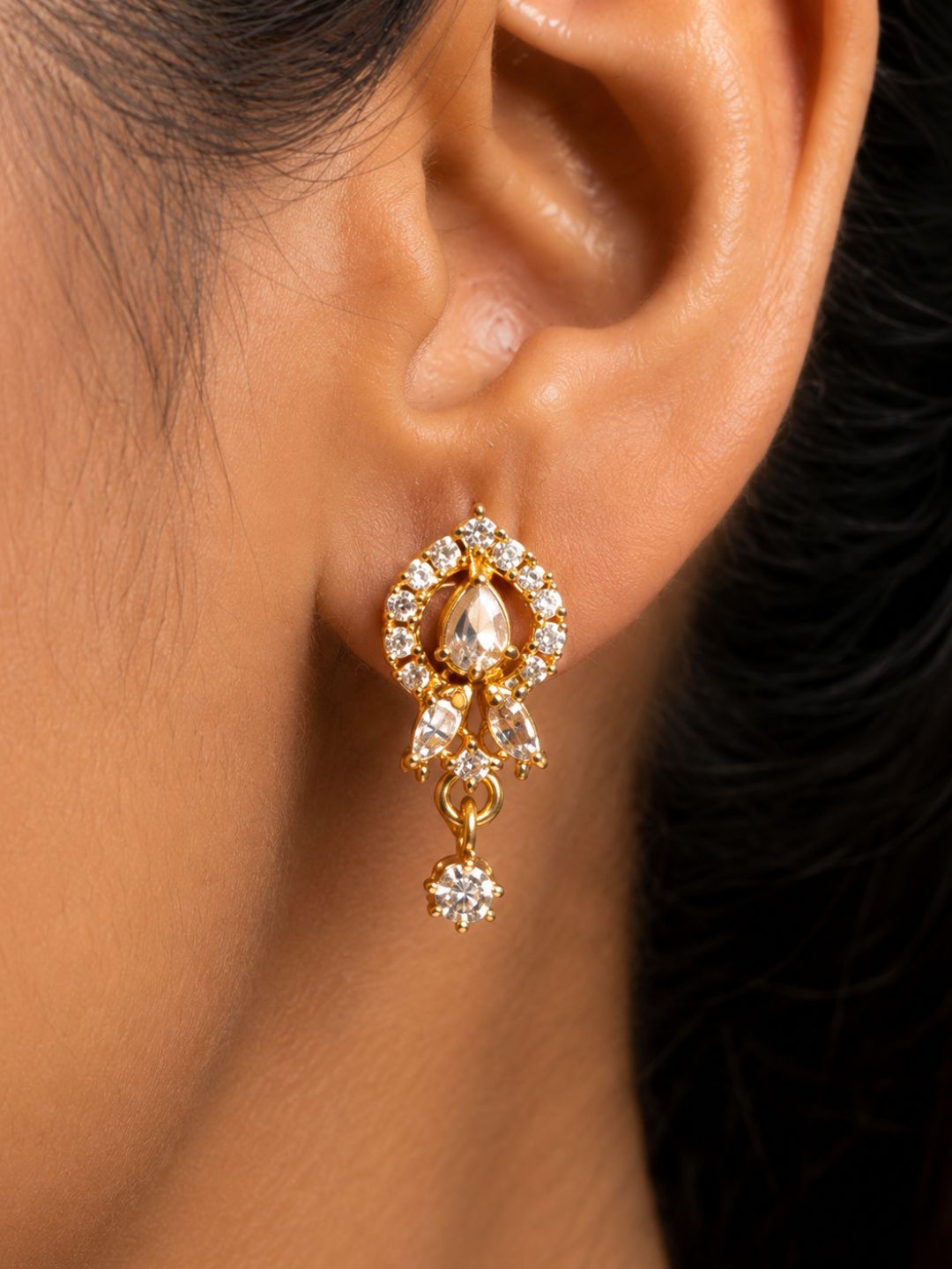 Nayra diamond Mangalsutra with earings set