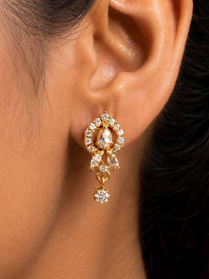 Nayra diamond Mangalsutra with earings set